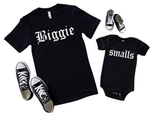 Load image into Gallery viewer, Biggie Smalls Matching Dad Shirt Daddy Daughter Father Son T shirt Gift for Dad Fathers Day Shirt New Day Tee