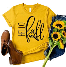 Load image into Gallery viewer, Hello Fall Tee
