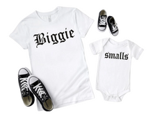 Load image into Gallery viewer, Biggie Smalls Matching Dad Shirt Daddy Daughter Father Son T shirt Gift for Dad Fathers Day Shirt New Day Tee
