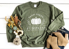 Load image into Gallery viewer, Farm Fresh Pumpkins Sweatshirt
